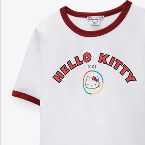 ZARA Hello Kitty Sanrio Retro T-Shirt